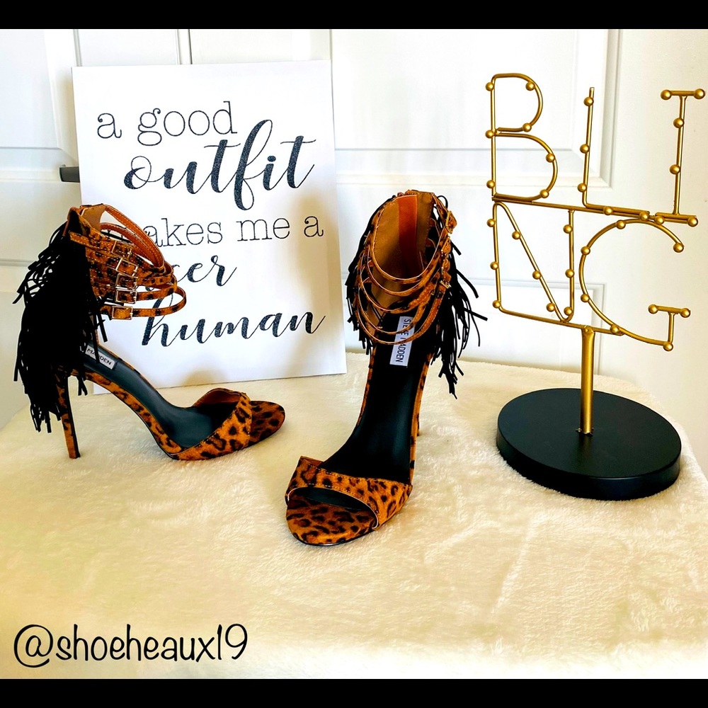 Steve Madden Women’s Leopard Stilettos - Size 10 - One Pair Only